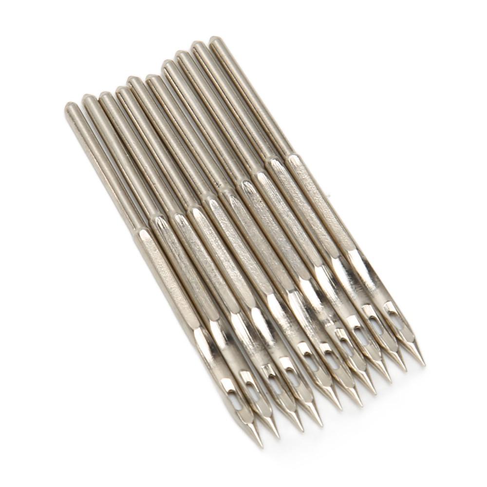 10Pcs Steel Sewing Machine Needle Durable Precise Embroidery Machine Needle Universal Household Grade Industrial Sewing Needle