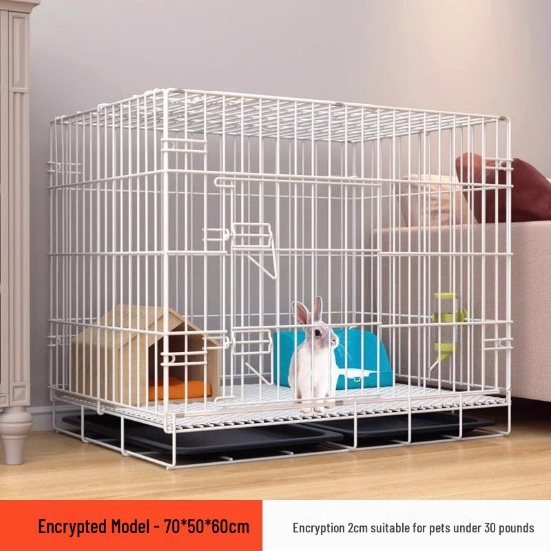 

Большая клетка для кроликов для домашнего использования с автоматической очисткой навоза