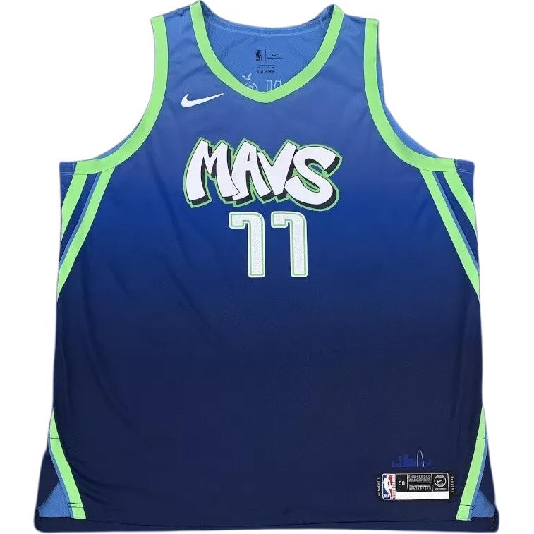 

Nike 2019/20 Dallas Mavericks City Edition Color Block Letter Number Printing Pullover Basketball Jersey Men Jersey Blue AV4569-462 M