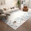 Nordic Style Textured Area Rug for Living Room Bedroom Oversized Machine Washable Non-Slip Soft Floor Mat