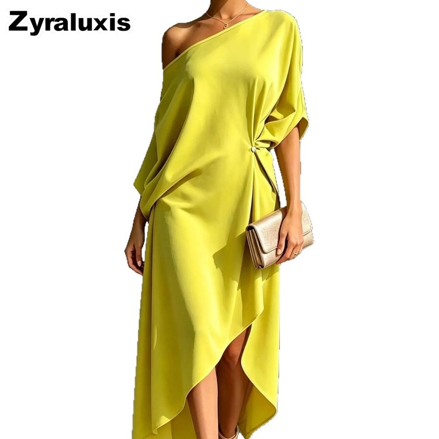 New Elegant and Minimalist Cotton Linen Women's Sleeveless Dress