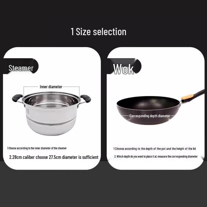 Zhaoran 304 Stainless Steel Steamer Basket
