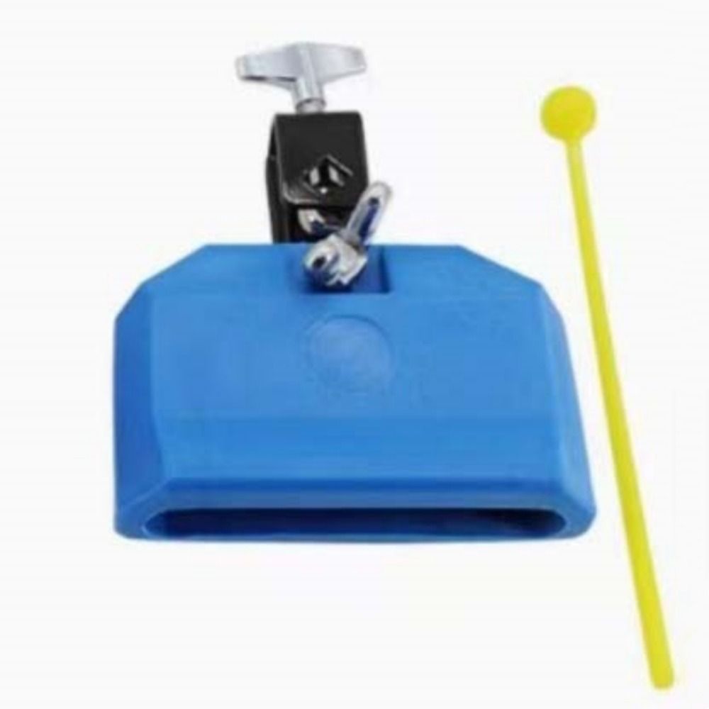 Blue Red Drum Bell Set Cheering Bell Drum Jam Block Musical Instrument Drum Clapper  Kindergarten