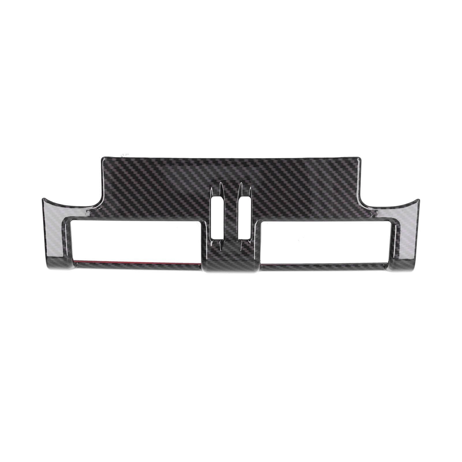 

Rear Air Vent Outlet Trim Frame Interior Decoration Fit for Land Rover Defender 2020 2021Carbon Fiber Style