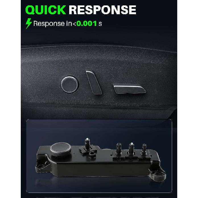Right Passenger Side Power Seat Adjust Control Switch Fit for Tesla Model 3 / Y 2017 2018 2019 2020 2021 2022, Replace 1098530, 109853000F,1098530000