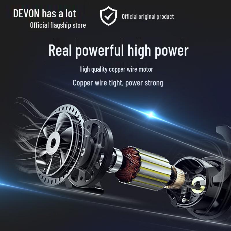 Devon Angle Grinder CN plug (adapter included)