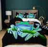 Tree Frog Doona Quilt Duvet Cover Set Pillowcase Single Double Queen Size Bed AU