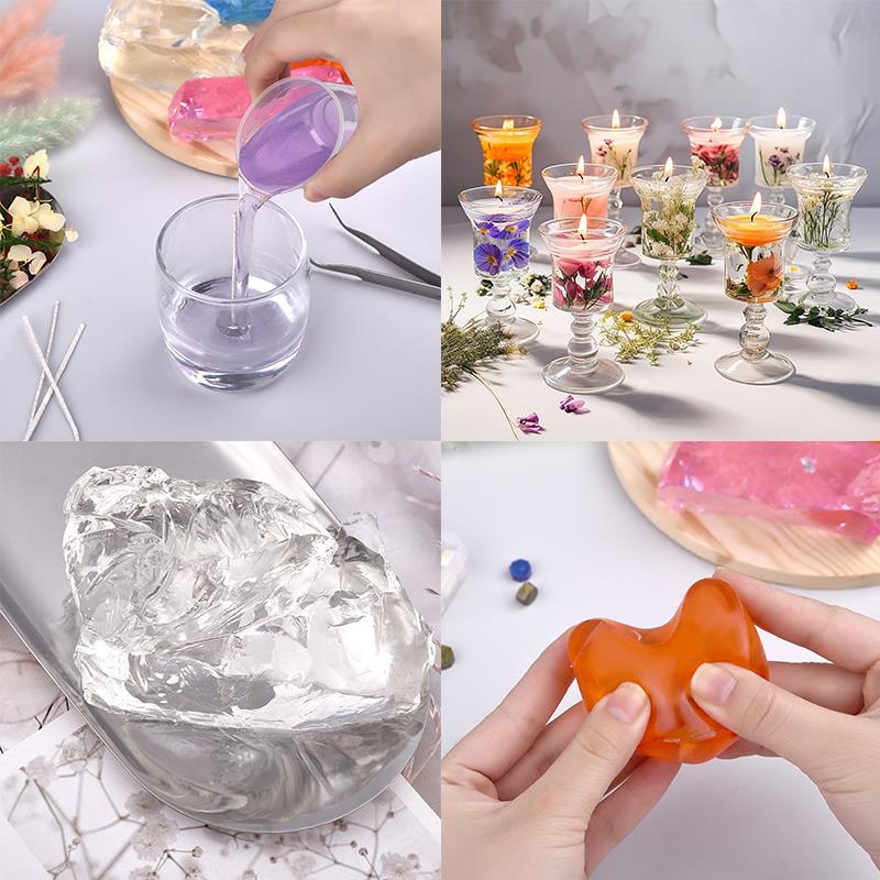 1000g Scented Candle Raw Material For DIY Candle Making Raw Materials Wax Jelly,Soybeans,Coconuts,Bees,Sand Painting Wax