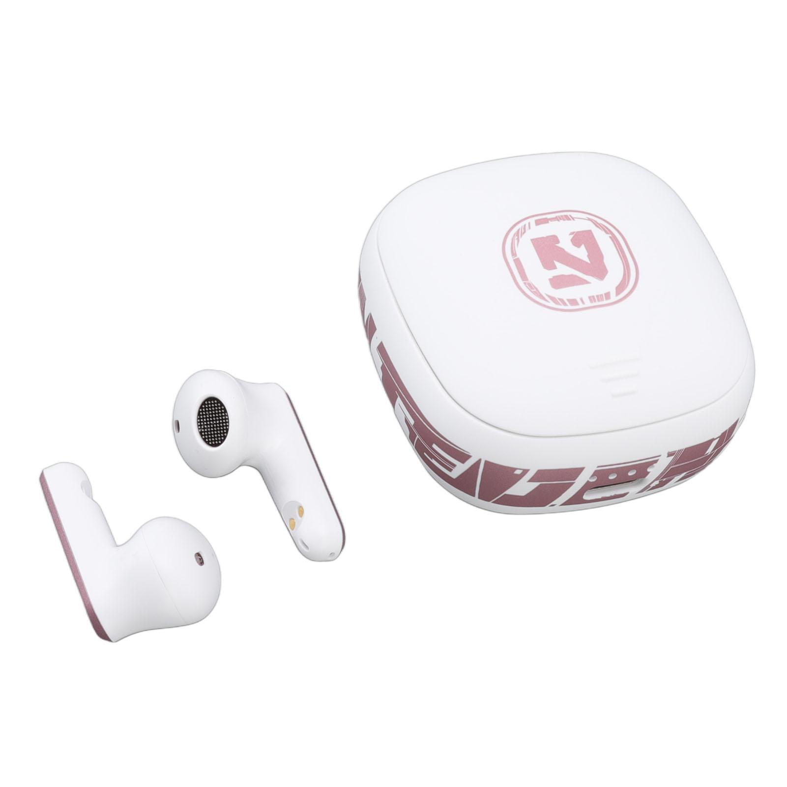 

Игровые Bluetooth-наушники с двумя режимами шумоподавления, удобные 33-футовые беспроводные наушники-вкладыши белый