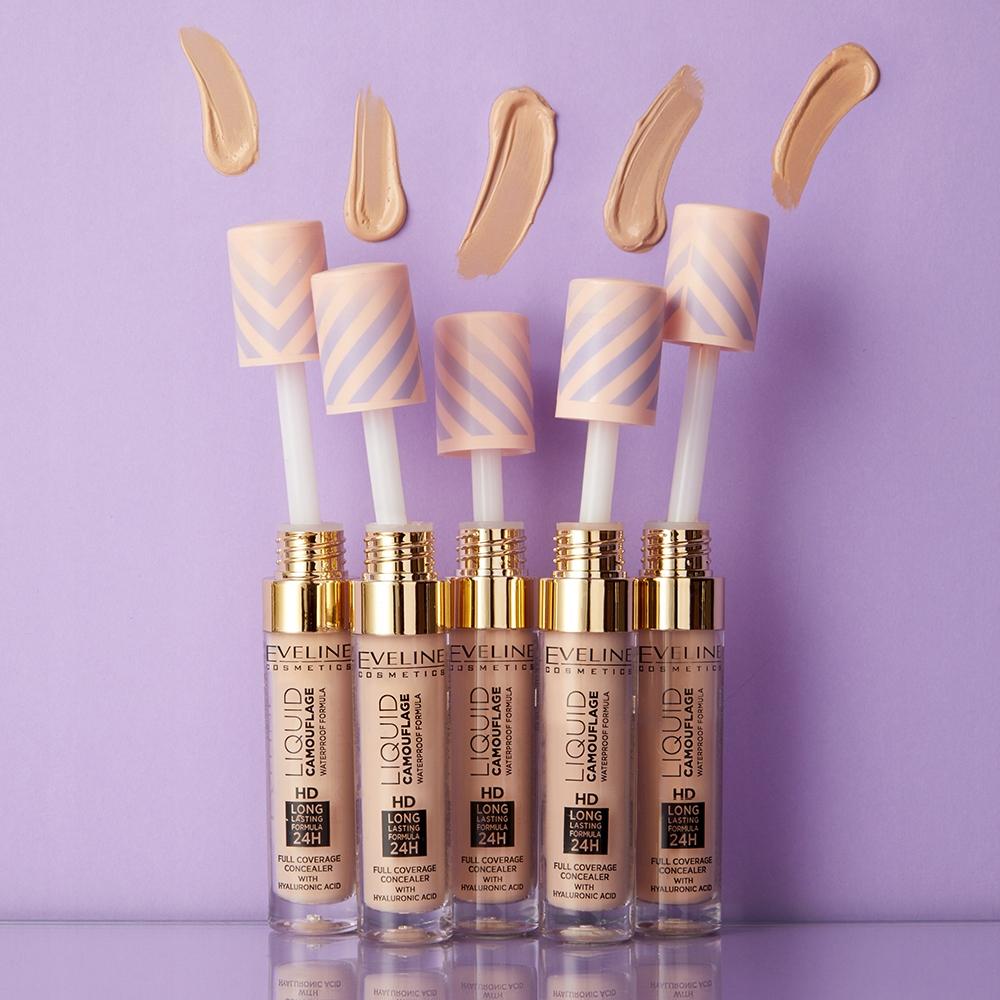 Eveline Liquid Camouflage Waterproof Concealer 06 Medium Beige