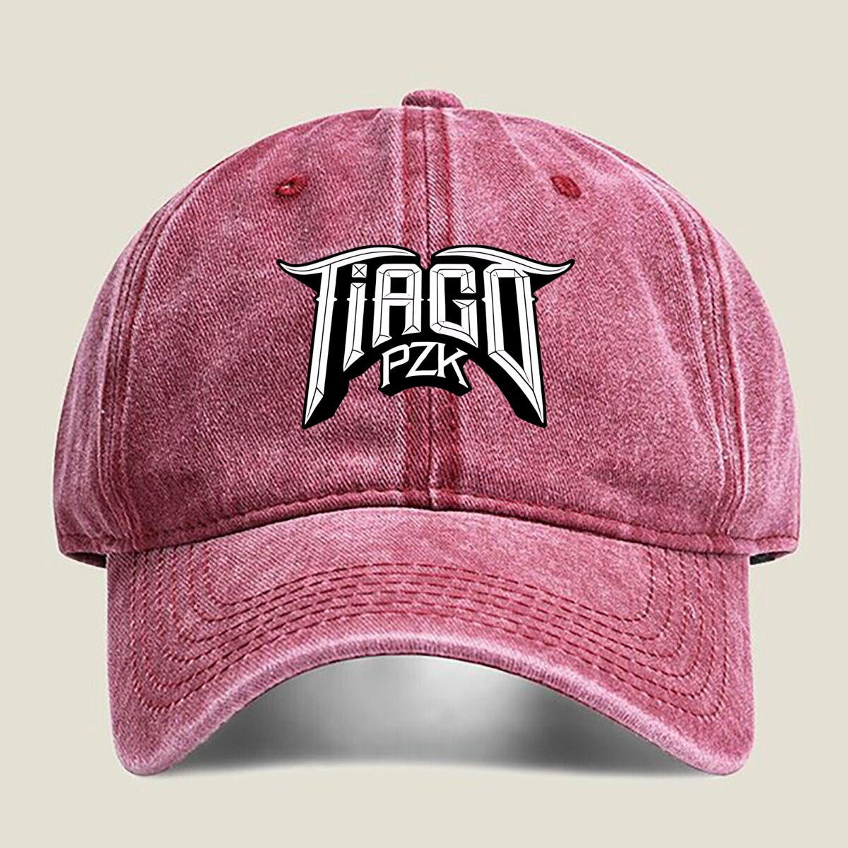 

Tiago PZK Merch Rap Merch Washed Baseball Cap Outdoor For Womens Unisex FeUnisex Fashion Dad Hat Hip Hop One Size