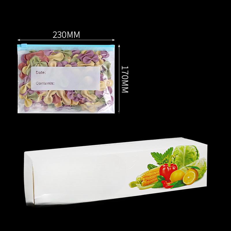 Sealed Bag Food Grade Refrigerator Storage Distribution Bag Nut Self-sealing Plastic Bag Zipper Storage Bag for Household Use