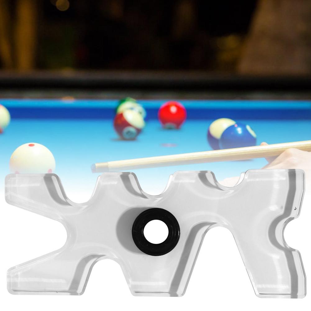 Transparent Acrylic Snooker Billiards Cue Rack Moosehead Heads Accessory for Nine Ball Club