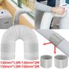 1.5M/2M Duct Extension Pipe Telescopic Flexible Air Conditioner Exhaust Hose 13/15cm Fittings Exhaust Hose Connector Interface
