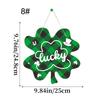 Enhances Holiday Decors with Patrick's Day Leaves Sign Welcome Door Sign for Both Indoor and Outdoor Use Decors