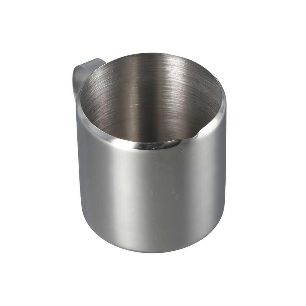 Stainless Steel Silvery Latte Art Milk Foam Jug Measuring Cup Coffee Cream Pitcher Coffeeware Cup