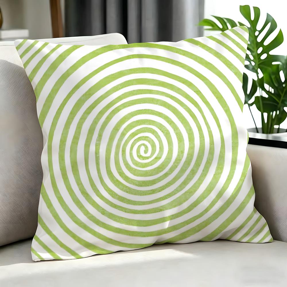 Art SStripe Psychedelic Cushion Cover Cushion Cover Set Pcs X X X Pillowcase Decorative Sofa Home Decor