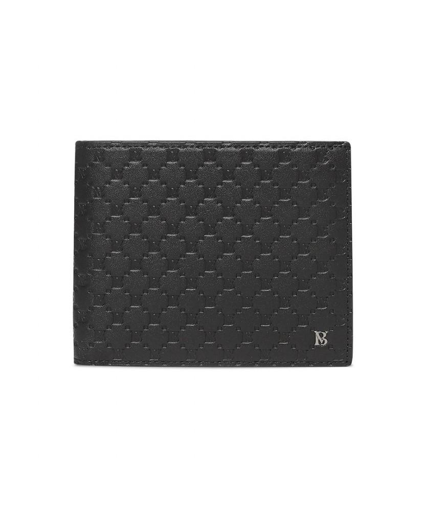 Benovero Alex Soft Embossed Wallet Black_Blf1Acp2205K1