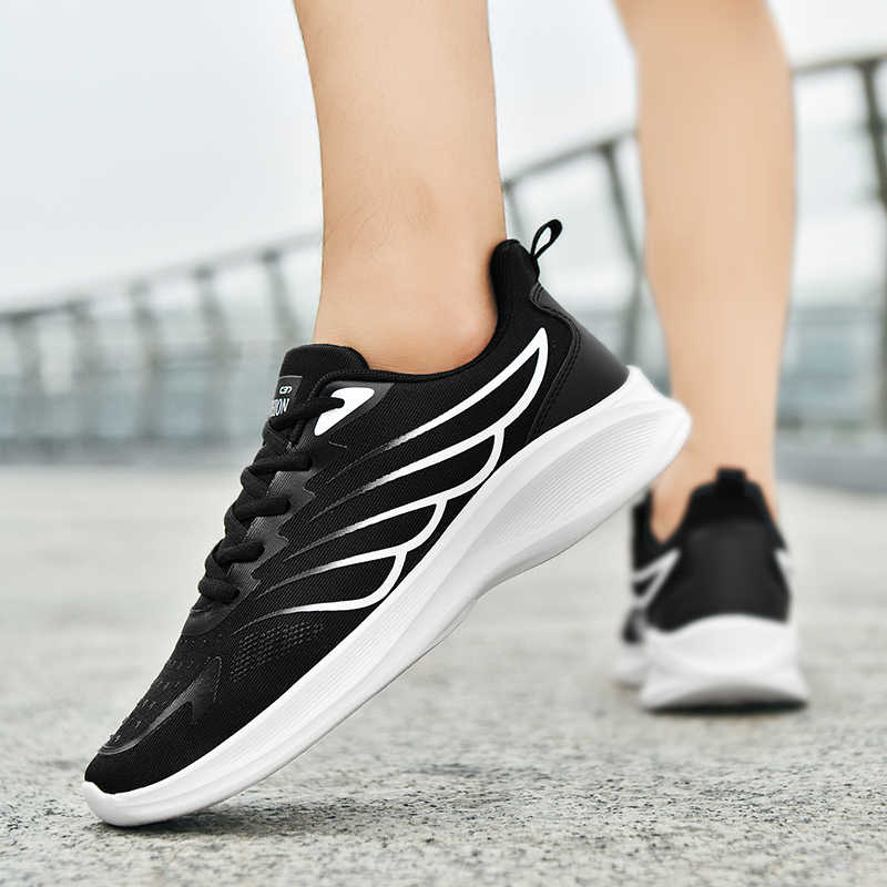 Round Foot Big Sole Shoes Men's Shoes Black Casual Men's Tennis Luxury Brand Man Sneakers Sports Low Offer Suppliers Upper