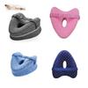 Heart-shaped Memory Foam Leg Pillow For Better Sleep And Improved Posture With Hollow-out Pattern