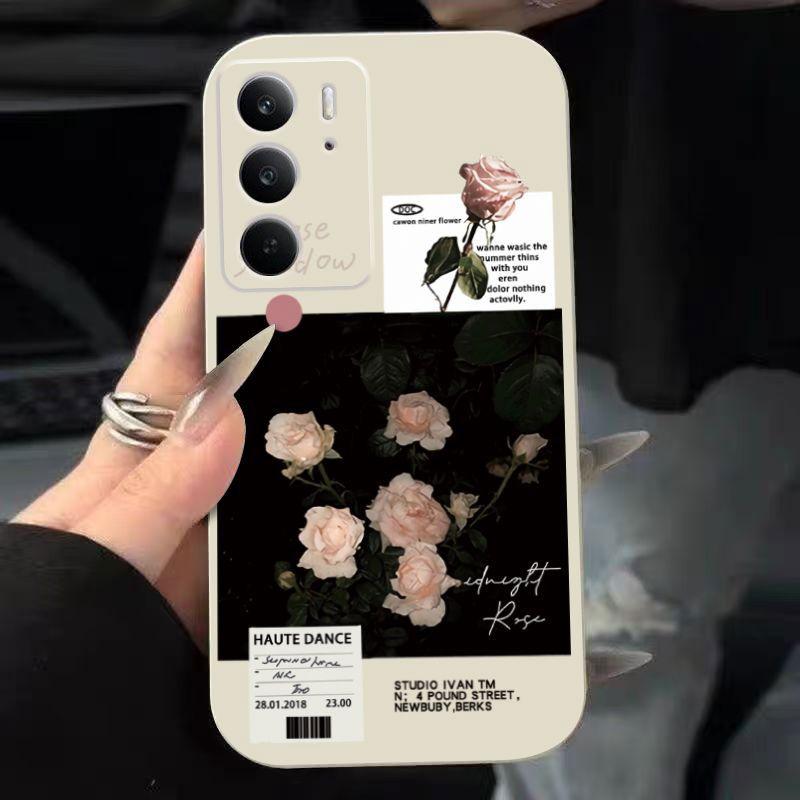 RealmeC75 5G Mobile Phone Case Premium Retro Girl Heart Personality Cartoon Versatile Cartoon Explosion