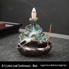 Double Fish Ceramic Backflow Incense Burner - Creative Home Decor Ornament