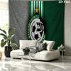 Maccabi Haifa Wall tapestry, aesthetic printed fabric blanket, suitable for bedroom, living room, and home decor.