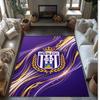 Anderlecht FC Voetbal Patroon Zacht Vloerkleed Antislip Binnen Vloerkleed Sport Decoratie Mat voor Slaapkamer