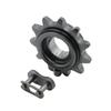 420-11 Tooth 16mm Chain Front Engine Sprocket with Cotter Pin for Coleman CT200 Trail 200 Mini Bike KT196 Go Kart