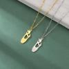 Ballet Shoe Pendant Stainless Steel Necklace For Men And Women Fashionable Ballet Enthusiast Gift Jewelry Gift New Style