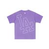 New MLB Drop Shoulder Sleeve T-Shirt Unisex Purple 31TS33131-07V