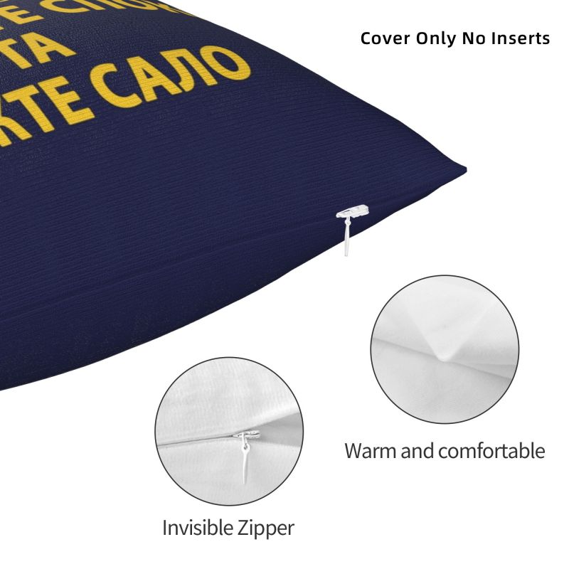 Ukraine Flagge Ukrainisches Tryzub Kissenbezug 40x40cm Schlafzimmer Dekoration Luxuriös Patriotische Kissen Dekoration Wohnzimmer Quadratischer Kissenbezug