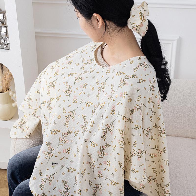 

Дитяча ковдра та накидка для годування з бавовни із захистом від сонця Three-Piece Set