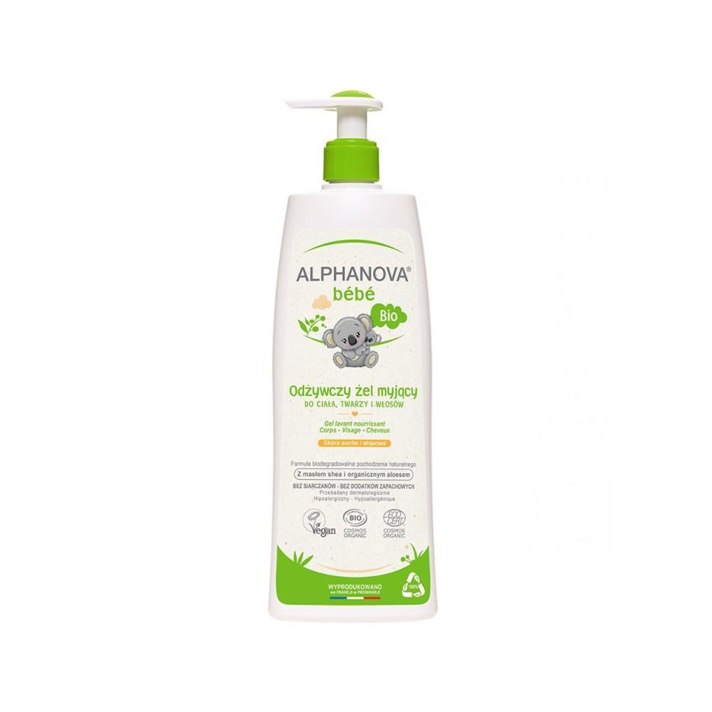 Nährender 3-in-1-Waschgel für Kinder, Für trockene und atopische Haut, 500 ml