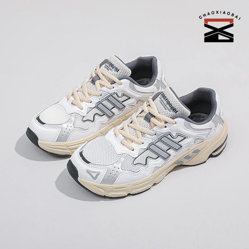 

CHAOXIAOBAI Дышащая износостойкая ретро-женская модель 2023 New Street Shot Толстая обувь с толстым дном Женская дикая тенденция Женская обувь