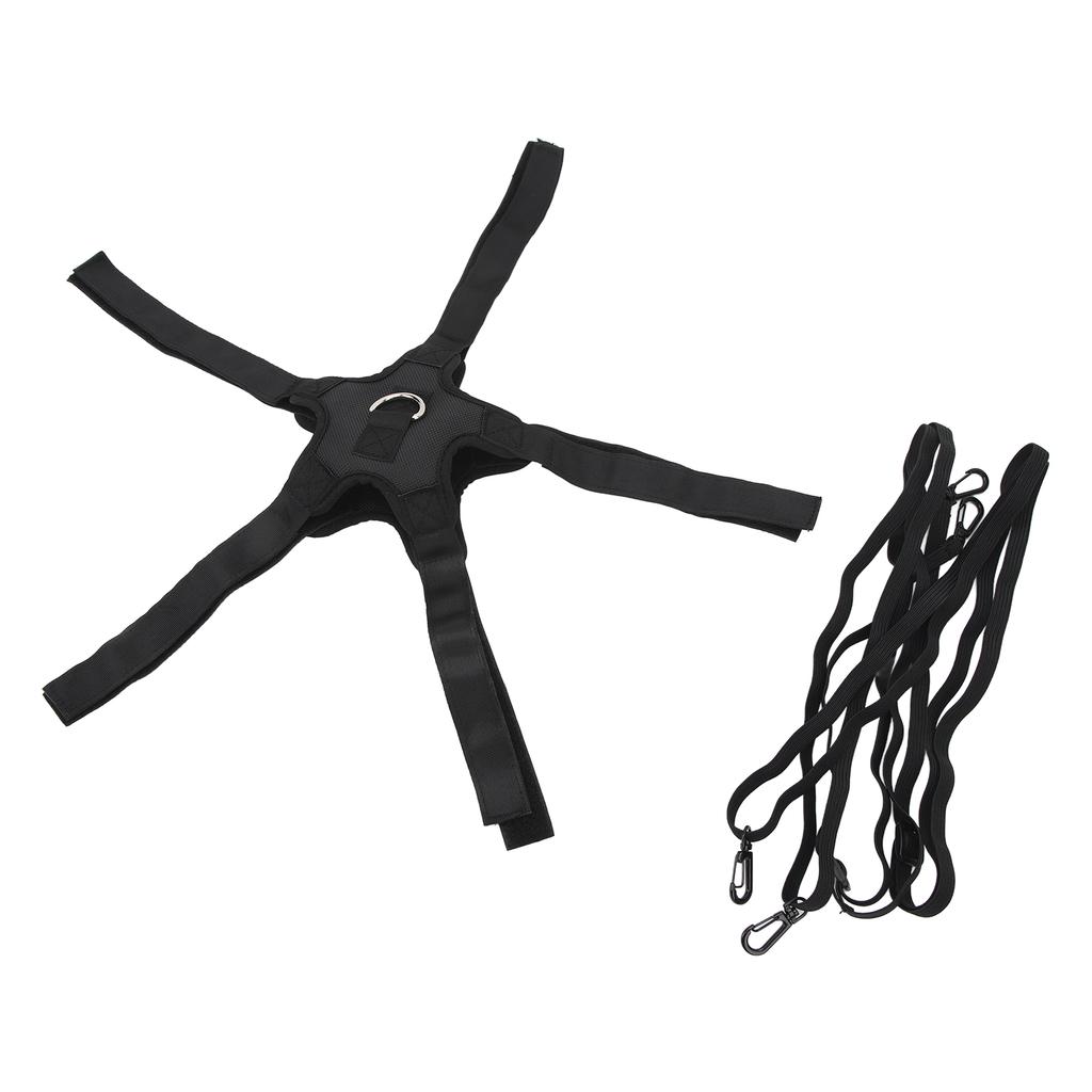 2Pcs Volleyball Training Belt Rebounder Practicing Equipment Jumping Spike Training Aid System