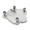 Universal Stainless Steel Side Kickstand Stand Extension Plate Motorcycle