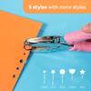 1.5/3/6mm Hole Puncher Portable Single Hole Punch Paper Material Scrapbooking Handheld Metal Craft Office Binding Tool Supplies
