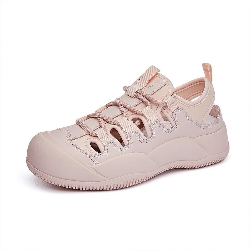 Leather Sports Sandals Women's Summer New Breathable Bag Head Beach Sandals Casual Versatile Comfortable Women's Shoes Tide