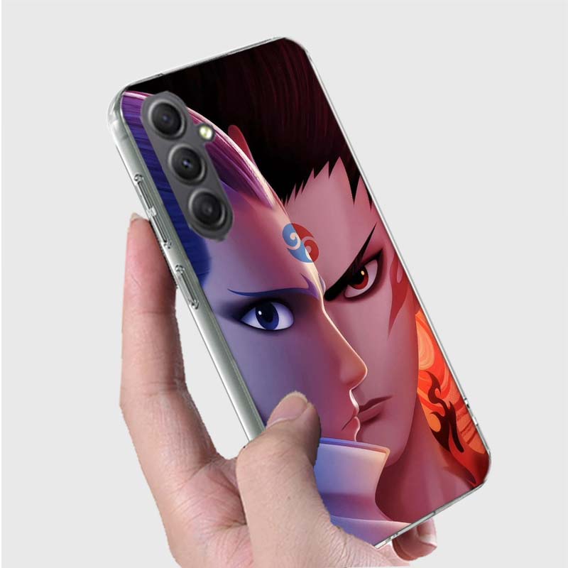 

N-Nezha Anime Movie Phone Case for Samsung A16 A26 A36 A56 A17 A37 A57 A07 A06 A02S A03 A04S A05S Galaxy Note 20 10 A50S A71 A51 Samsung A03