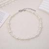 Elegant Baroque Pearl Clavicle Necklace: French Fashion, Luxurious & Versatile Jewelry for Women