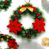 Christmas Wreath Decorative Ornamental Swag LED Wreath For Door