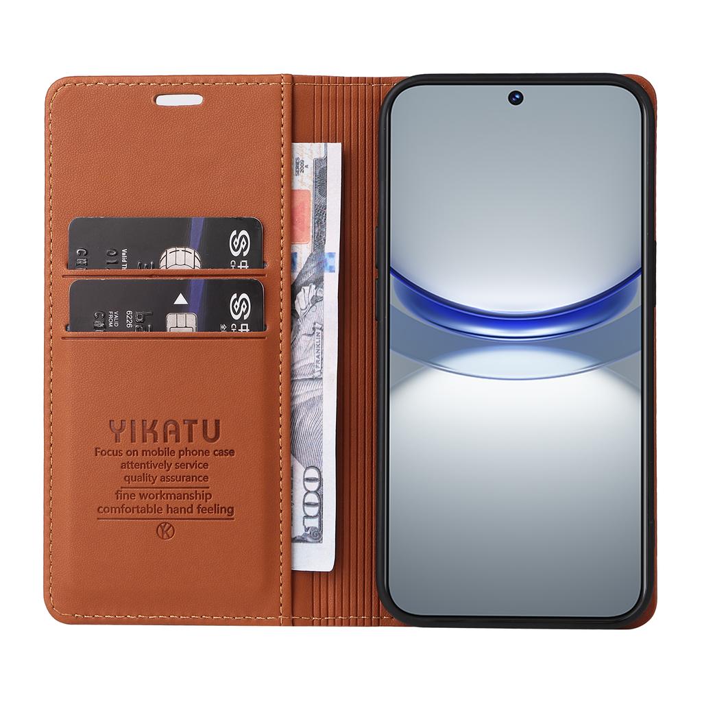 YIKATU YK-001 For Huawei nova 12s 4G/nova 12 Lite 4G/nova 11 Case Strong Magnetic Leather Phone Cover