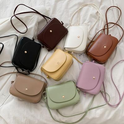 Veelzijdige Dames Kleine Vierkante Tas, Modieus en Eenvoudig, Enkele Schouder Crossbody Mini