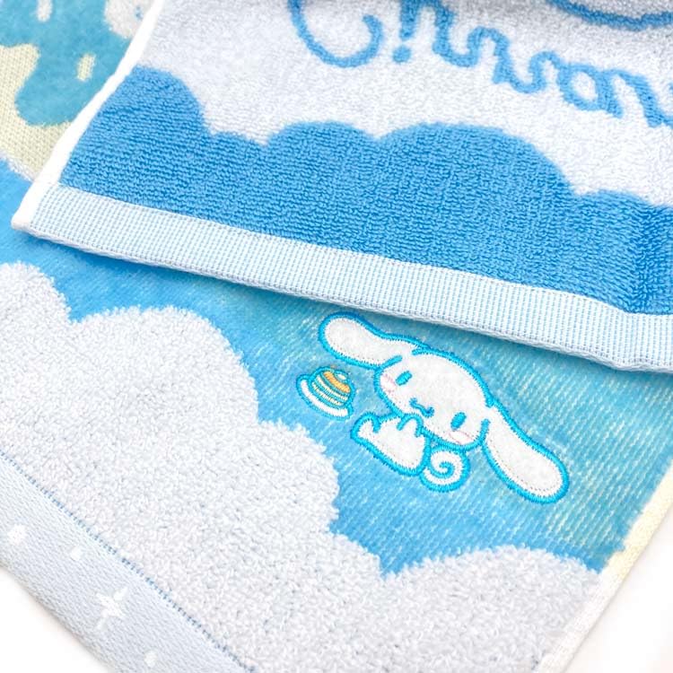 Hayashi Face 34 X Sanrio Cinnamoroll Sweet FO203100 Towel, Approx. 80cm, Roll,