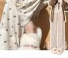 2025 Women's High Waist Soft Wide-Leg Pants with Bow, Slimming Fit, for Spring & Autumn