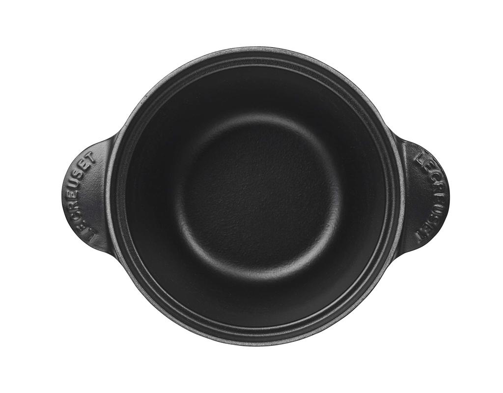 LE CREUSET Cocotte Every 18" Gusseisen Emaille Topf, Mattschwarz, Gas-, Induktions- und Ofenkompatibel [Offizielles japanisches Produkt]