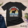 Retro Cocker Spaniel Dog Unisex T-Shirt Mens Womens Tees Top