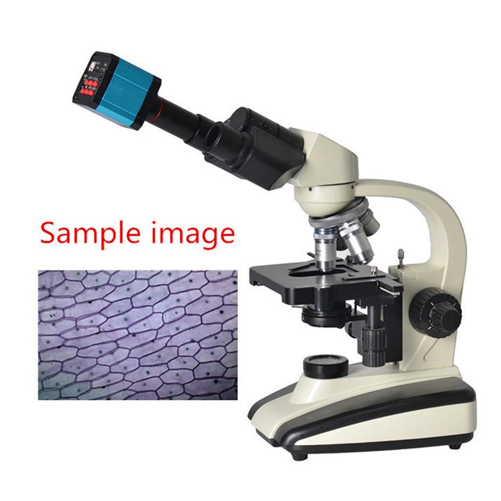 37MP Microscope Camera 1080P 60FPS HDMI USB Industrial Microscope Camera with Conversion Adapter