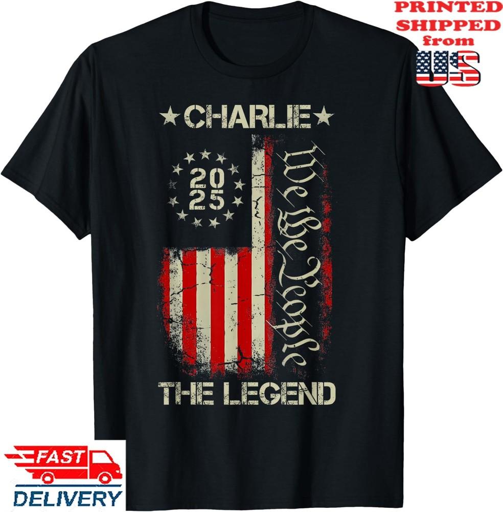 Charlie The Legend Vintage Retro T-Shirt, Unisex Tee Unisex T-Shirt XXXXL